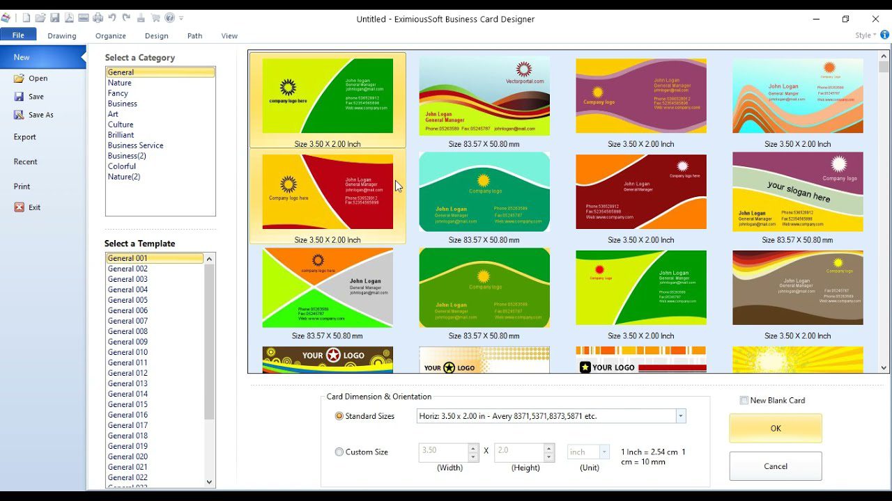 EximiousSoft Business Card Designer Pro Full Version