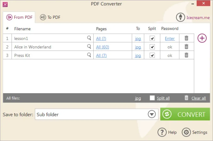 Icecream PDF Converter Pro Free Download 2023
