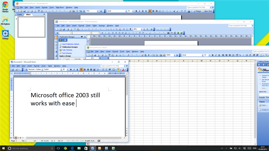 MS Office 2003 For Windows Free Download xp full version