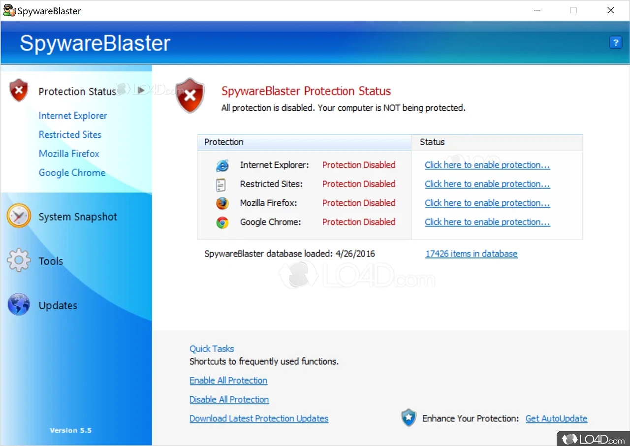 SpywareBlaster Premium Download full Version Download