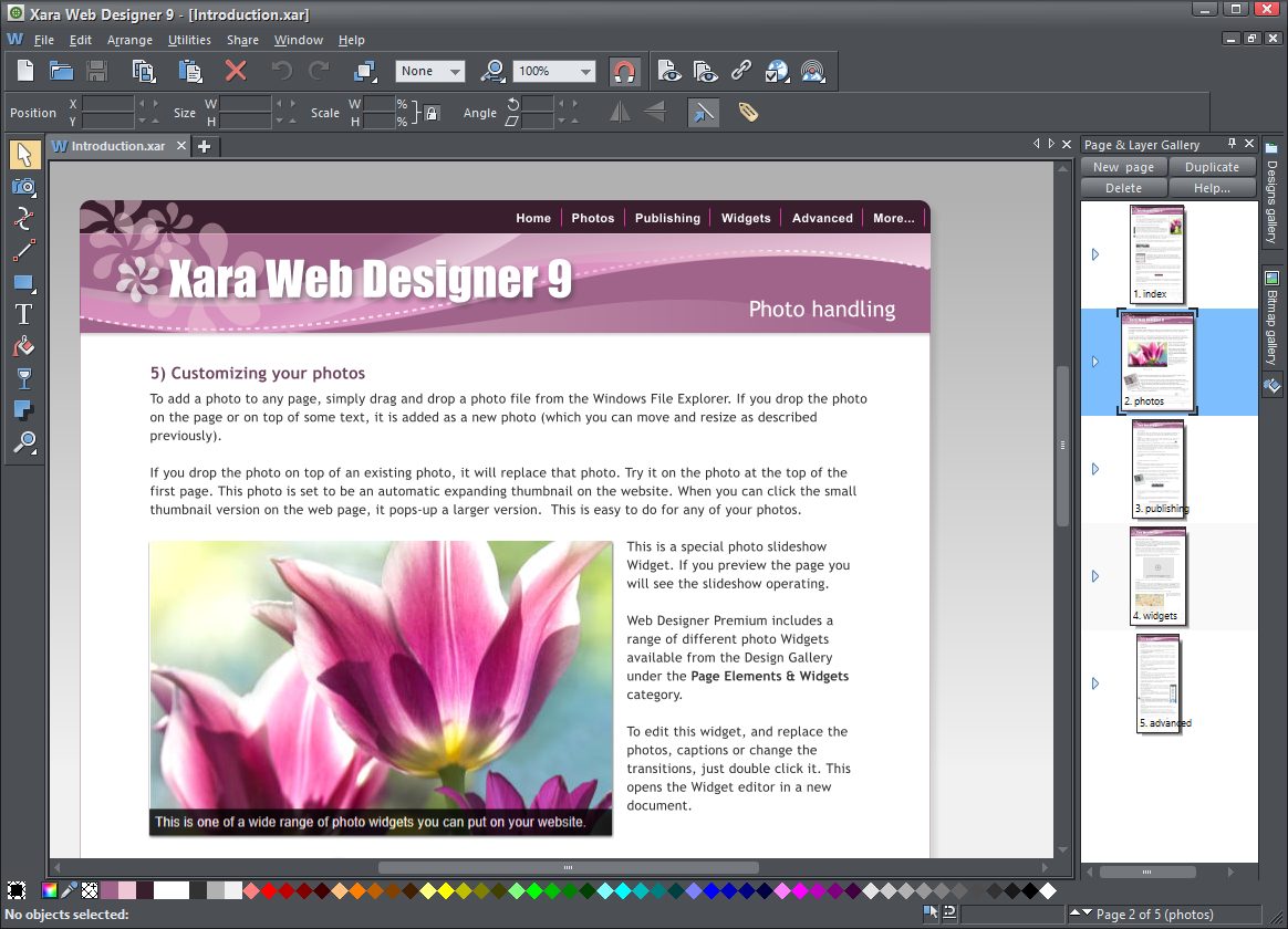 Xara Web Designer Premium For Windows Free Download with keys
