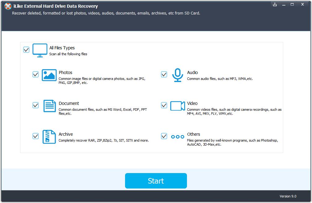 iLike External Hard Drive Data Recovery Full Version