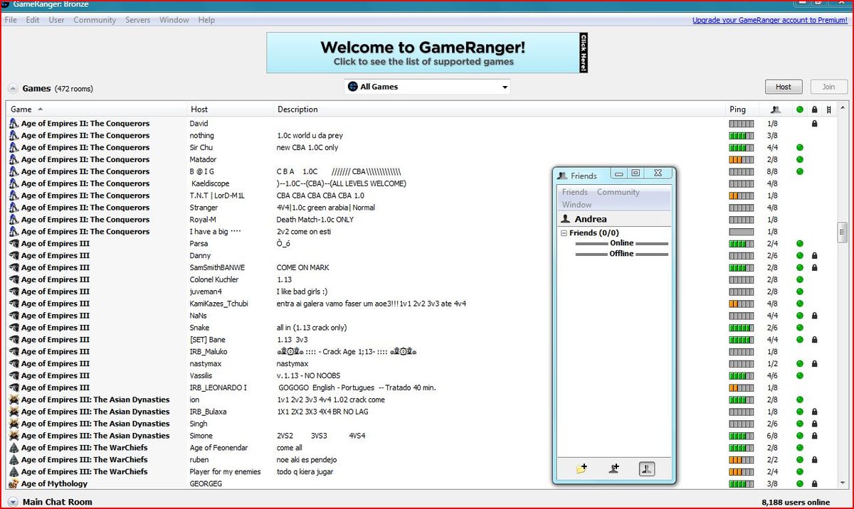 GameRanger Full Version For Windows Free Download