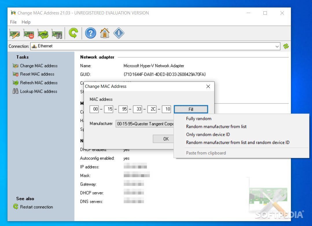 Download LizardSystems Change Mac Address Full Version