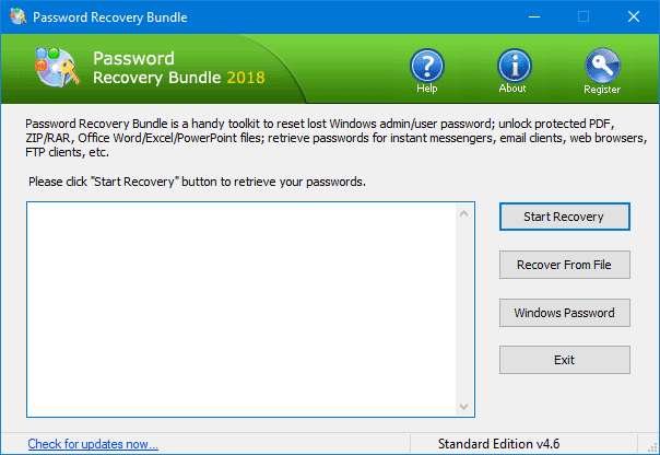 Password Recovery Bundle Enterprise Serial keys