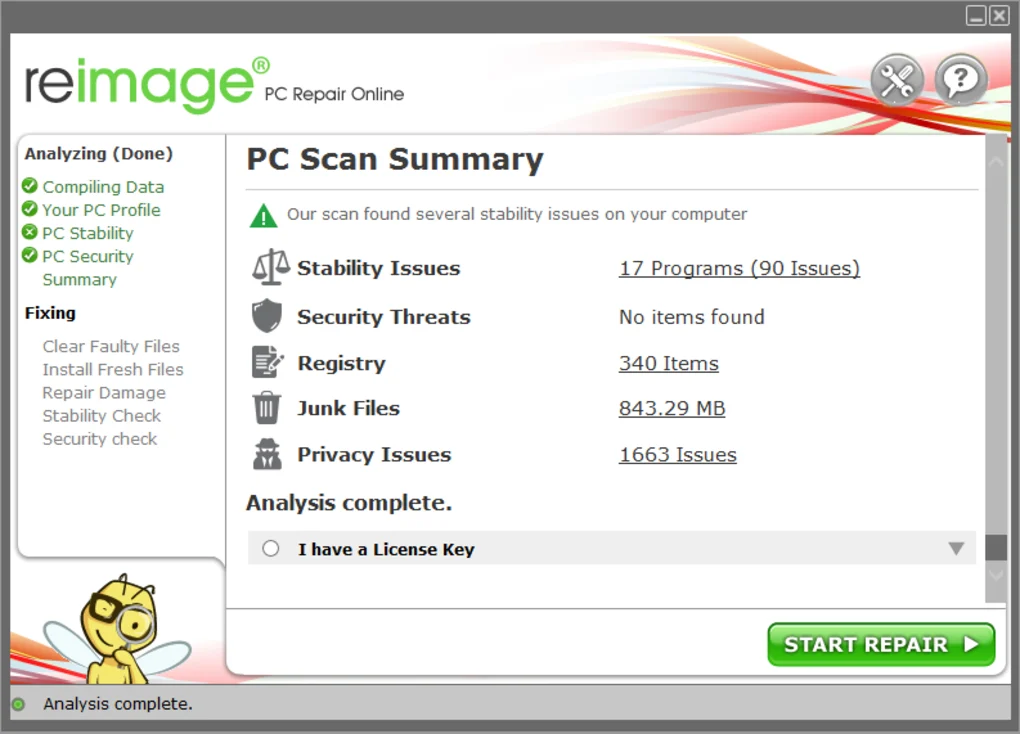 Download Reimage PC Repair Full Version