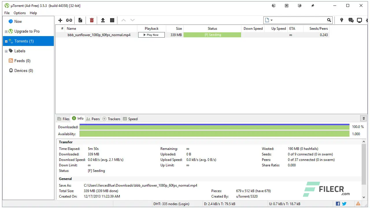 uTorrent Pro For Windows Free Download Full Version