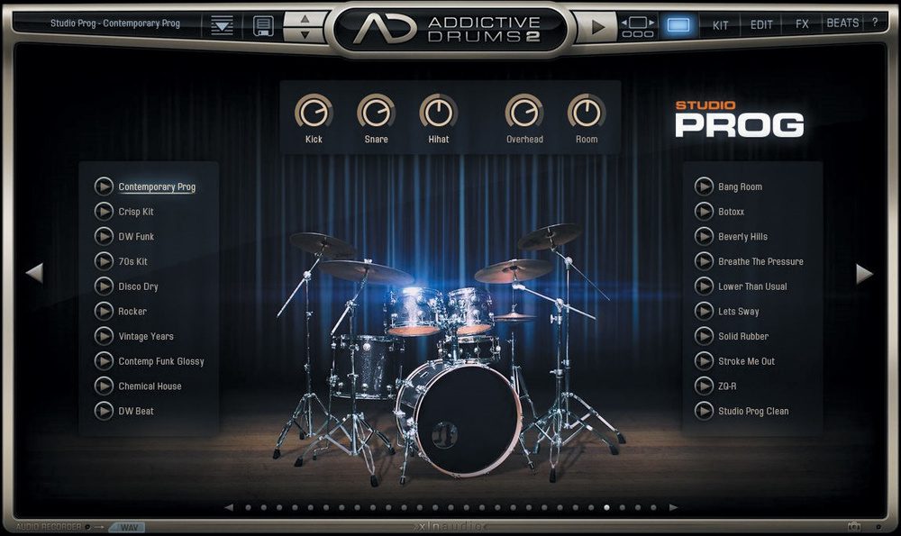 Download Addictive Drums 2 with keys