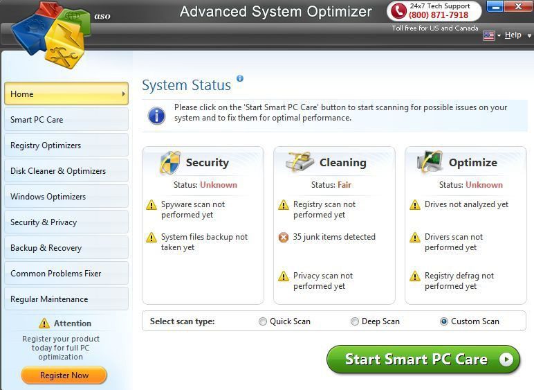 Download Advanced System Optimizer with activation code