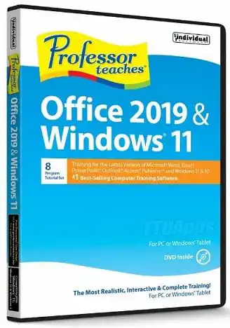 Professor Teaches Office 2019 & Windows  Full Version