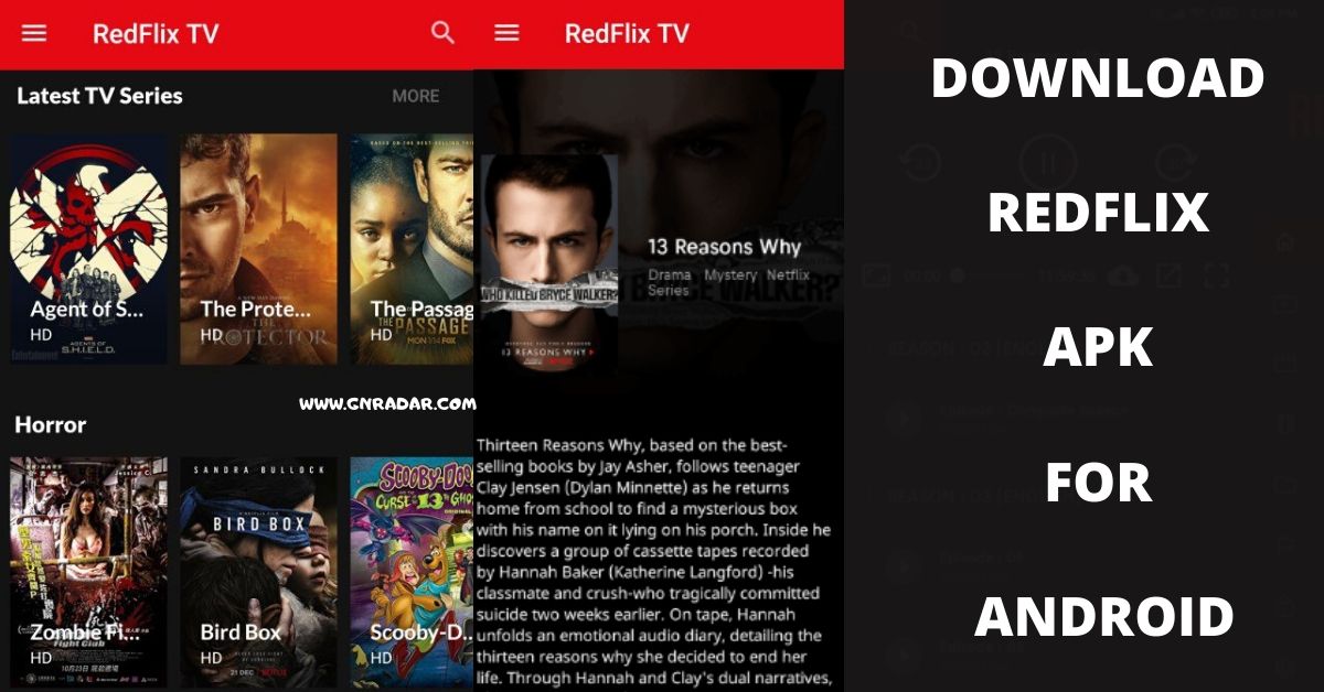 RedFlix TV Premium MOD Unlocked Full Version