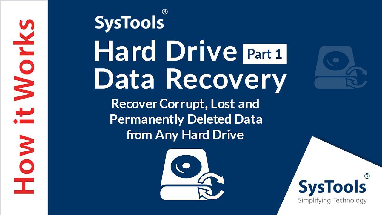SysTools Hard Drive Data Recovery 18 With keys Full Version