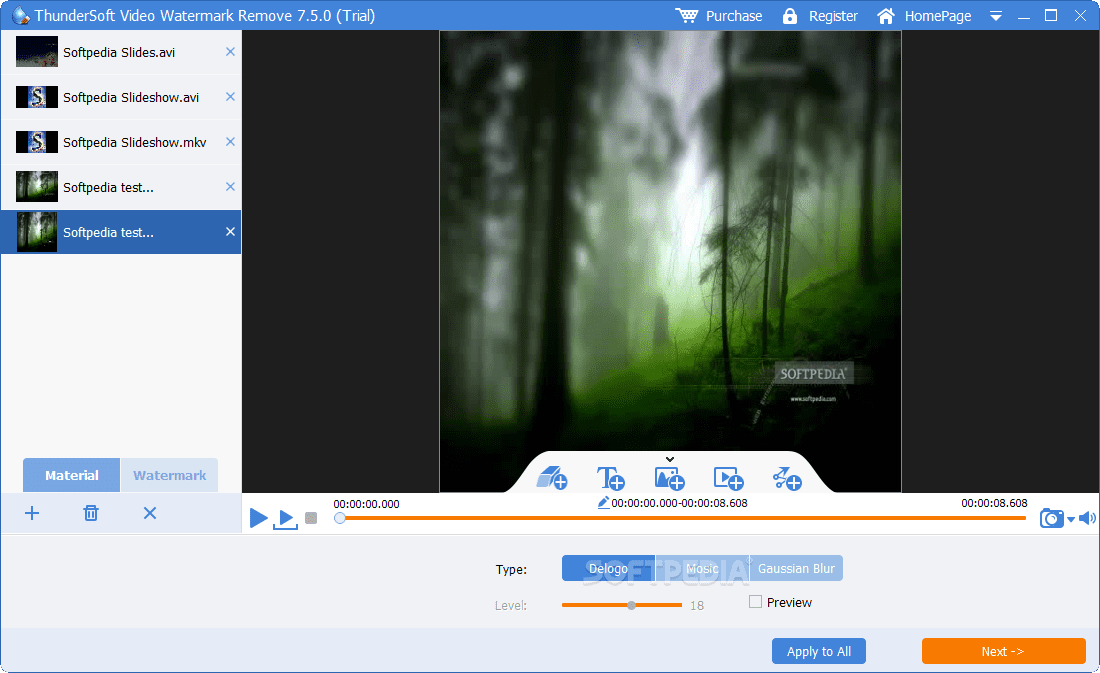 ThunderSoft Video Watermark Remove with serial keys