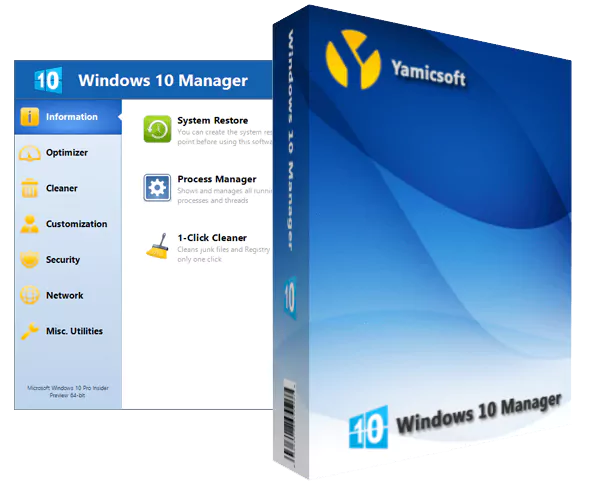 Download Yamicsoft Windows 10 Manager Full Version