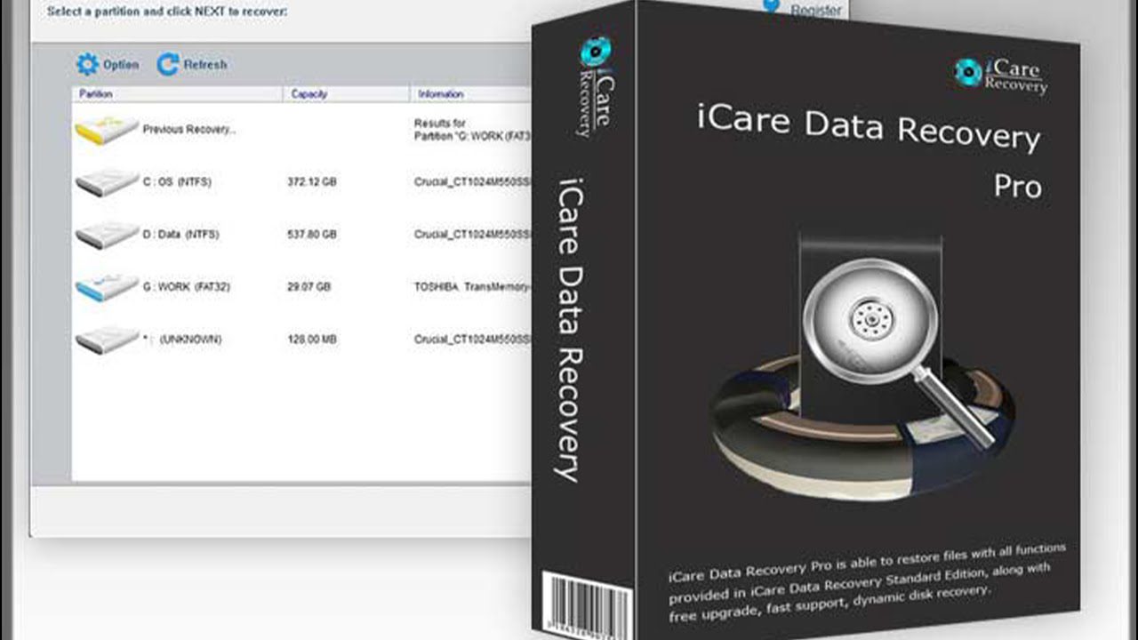 Download iCare Data Recovery Pro Full Version