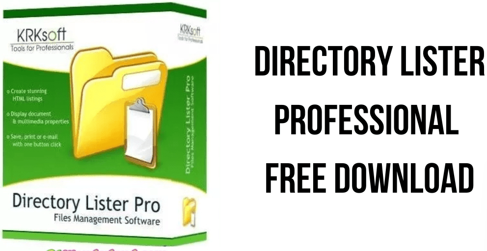 Download Directory Lister Pro Full Version