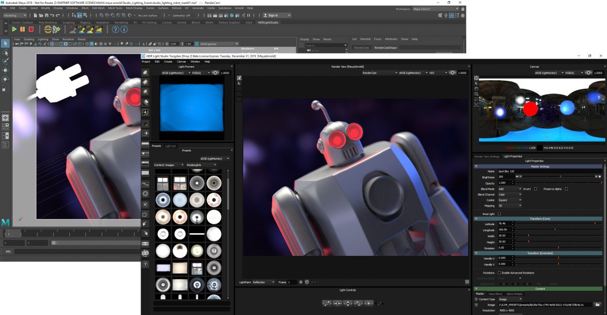HDR Light Studio Plugin For MAYA Full Version
