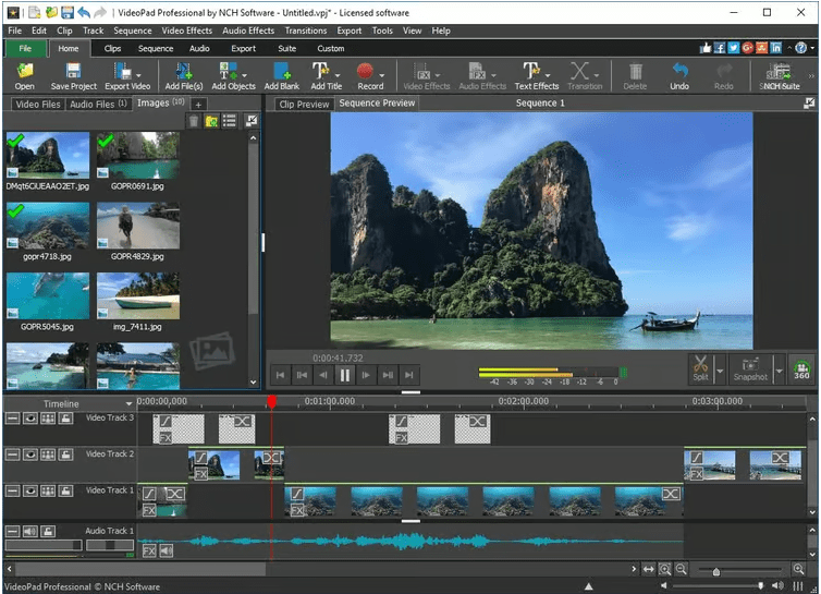 NCH VideoPad Video Editor Free Download For Windows Free Download