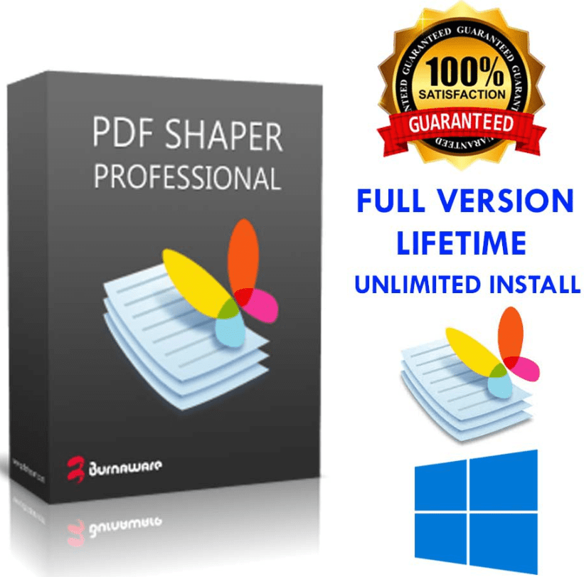 Download PDF Shaper Professional With serial keys