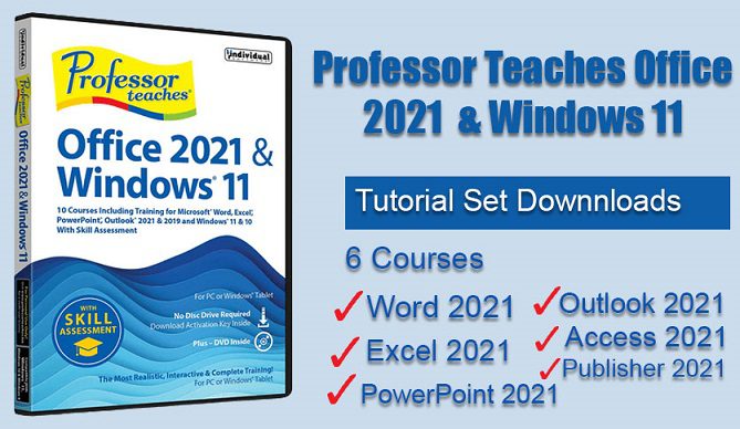 Download Professor Teaches Office 2021 & Windows 11 Full Version