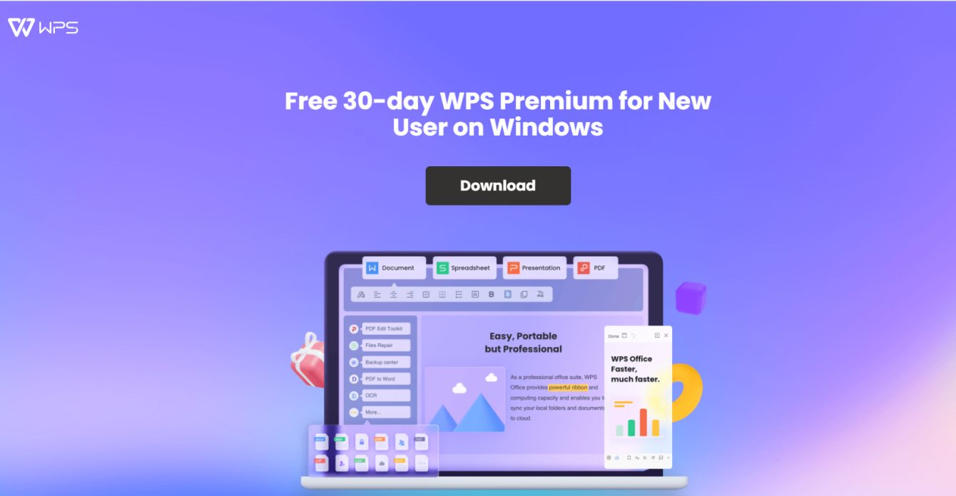 Download WPS Office Premium 2023 Full Version