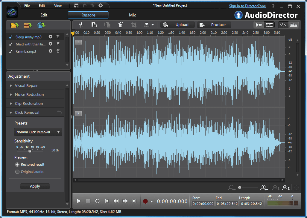 CyberLink AudioDirector Ultra 13 Full Version Free Download
