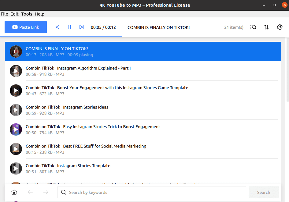 4K YouTube to MP3 Pro Free Download Full Version