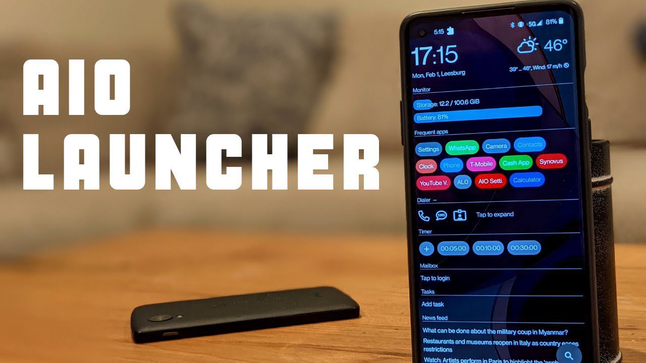 Download AIO Launcher Premium APK Full Version