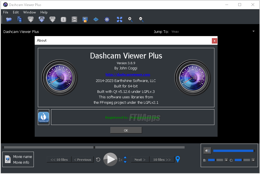 Dashcam Viewer Plus For Windows Free Download with serial keys
