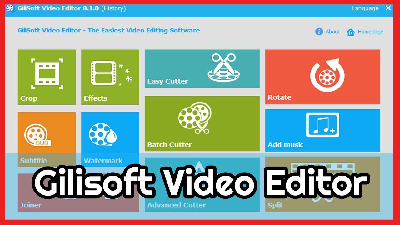 GiliSoft Video Editor Full Version for PC