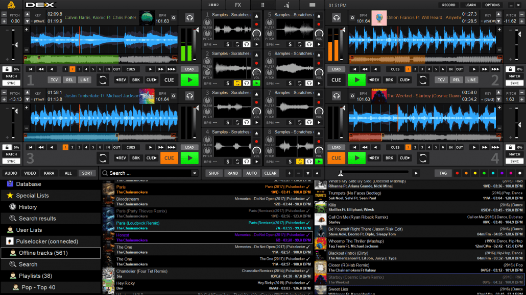 PCDJ DEX Crack  with keys