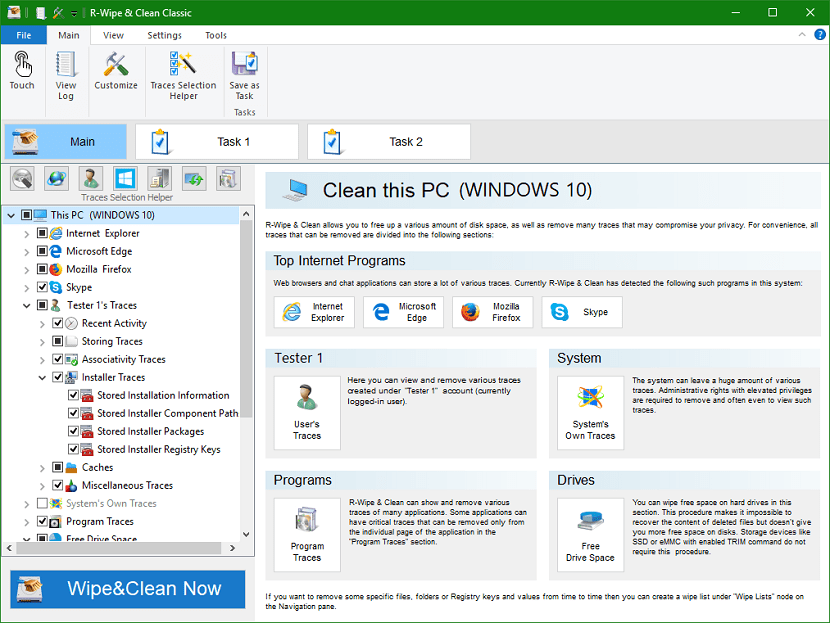 R-Wipe & Clean For Windows Free Download