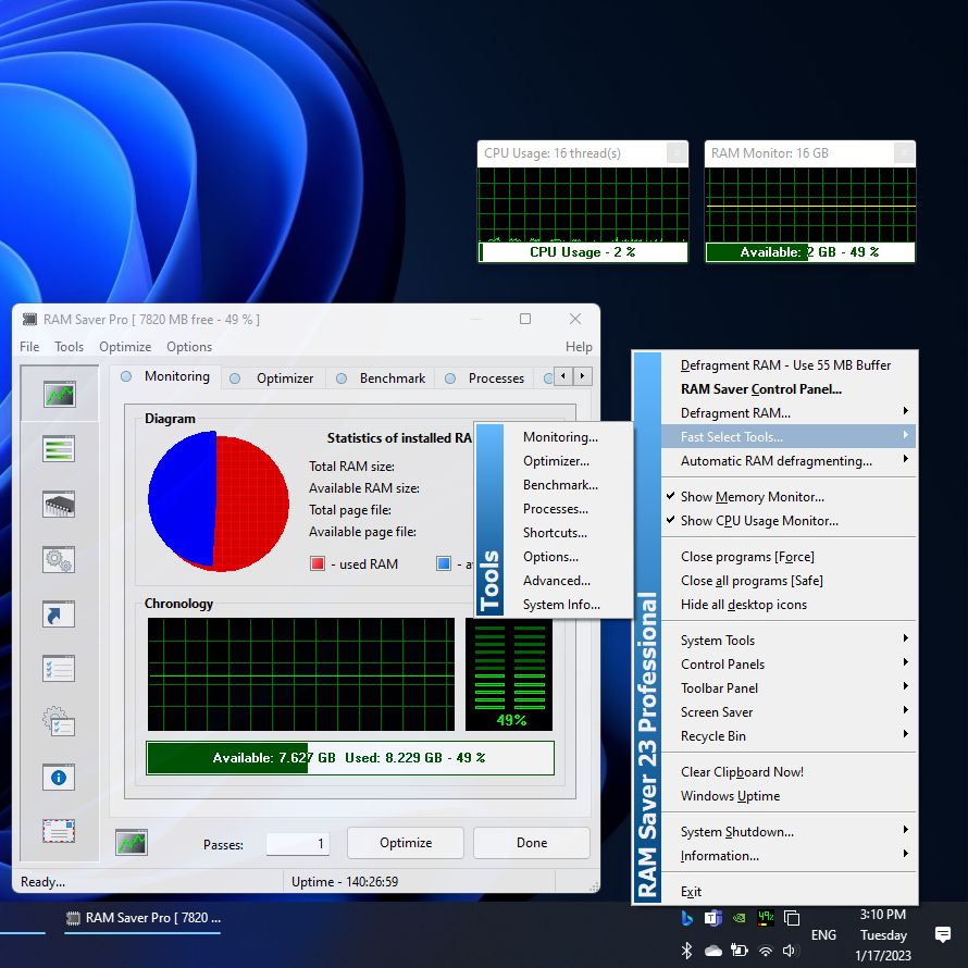 RAM Saver Professional with Activated Full Version