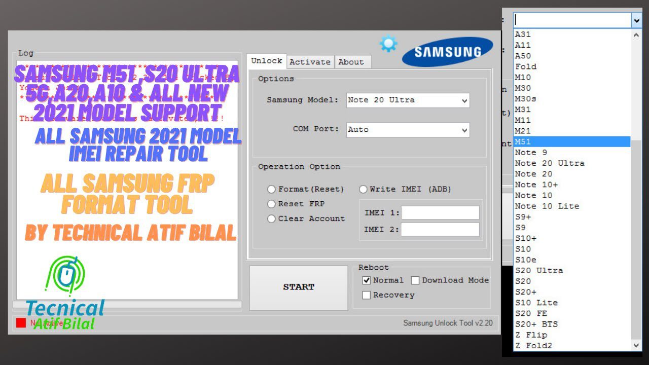 Samsung IMEI Repair Tool  Full Version