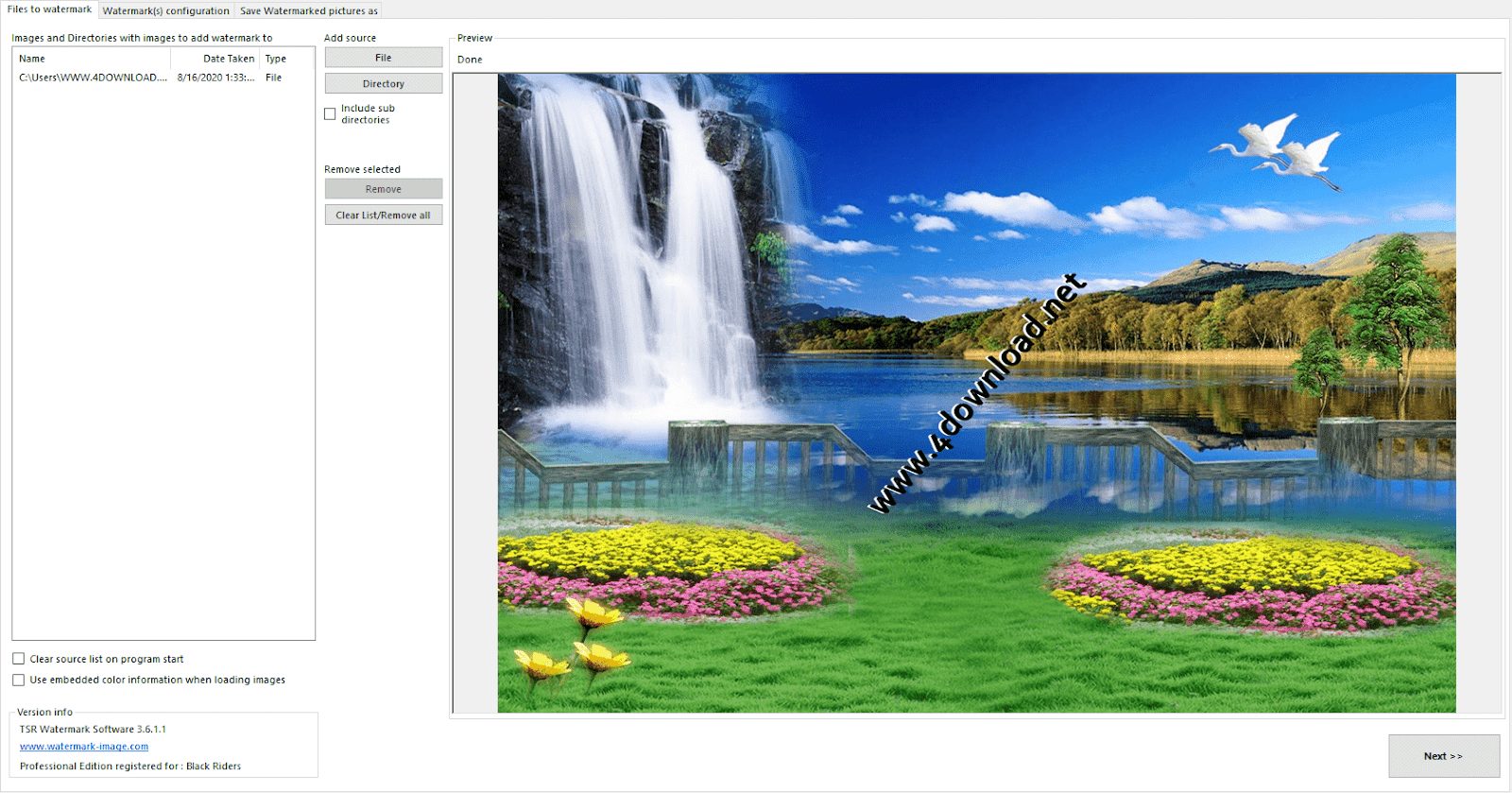 TSR Watermark Image Pro With Activation Code