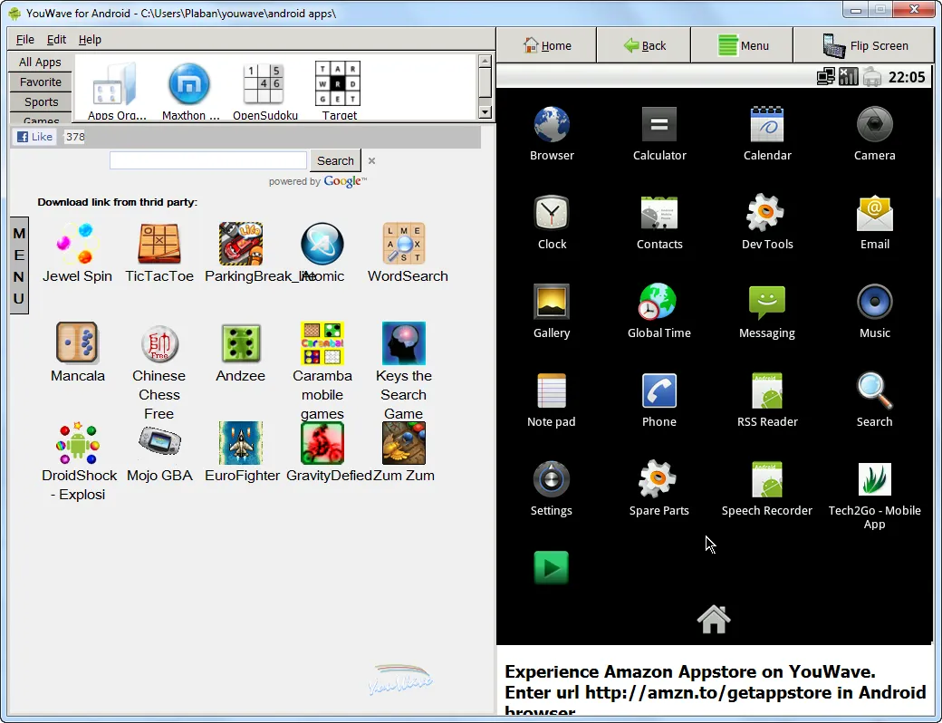 YouWave Emulator For PC Full Version Download