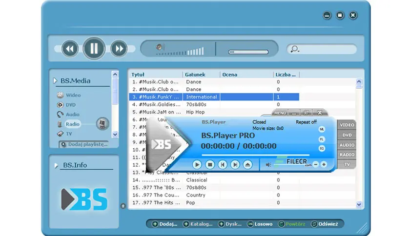 BS Player PRO Free Download Full Version