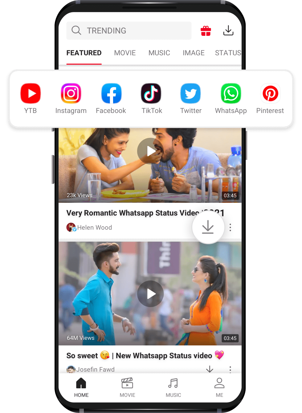 Download Vidmate Premium Downloader App