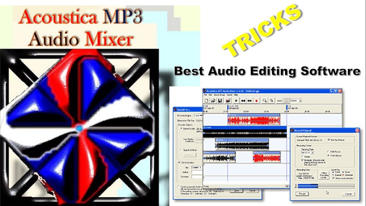 Acoustica MP3 Audio Mixer Full Version