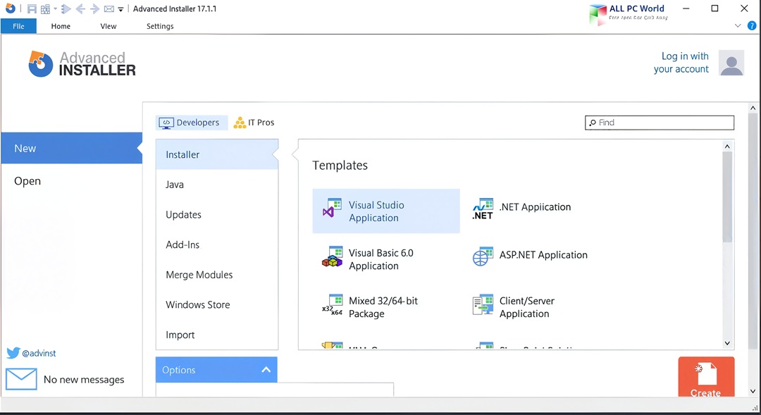 Download Advanced Installer Architect 22 with keys