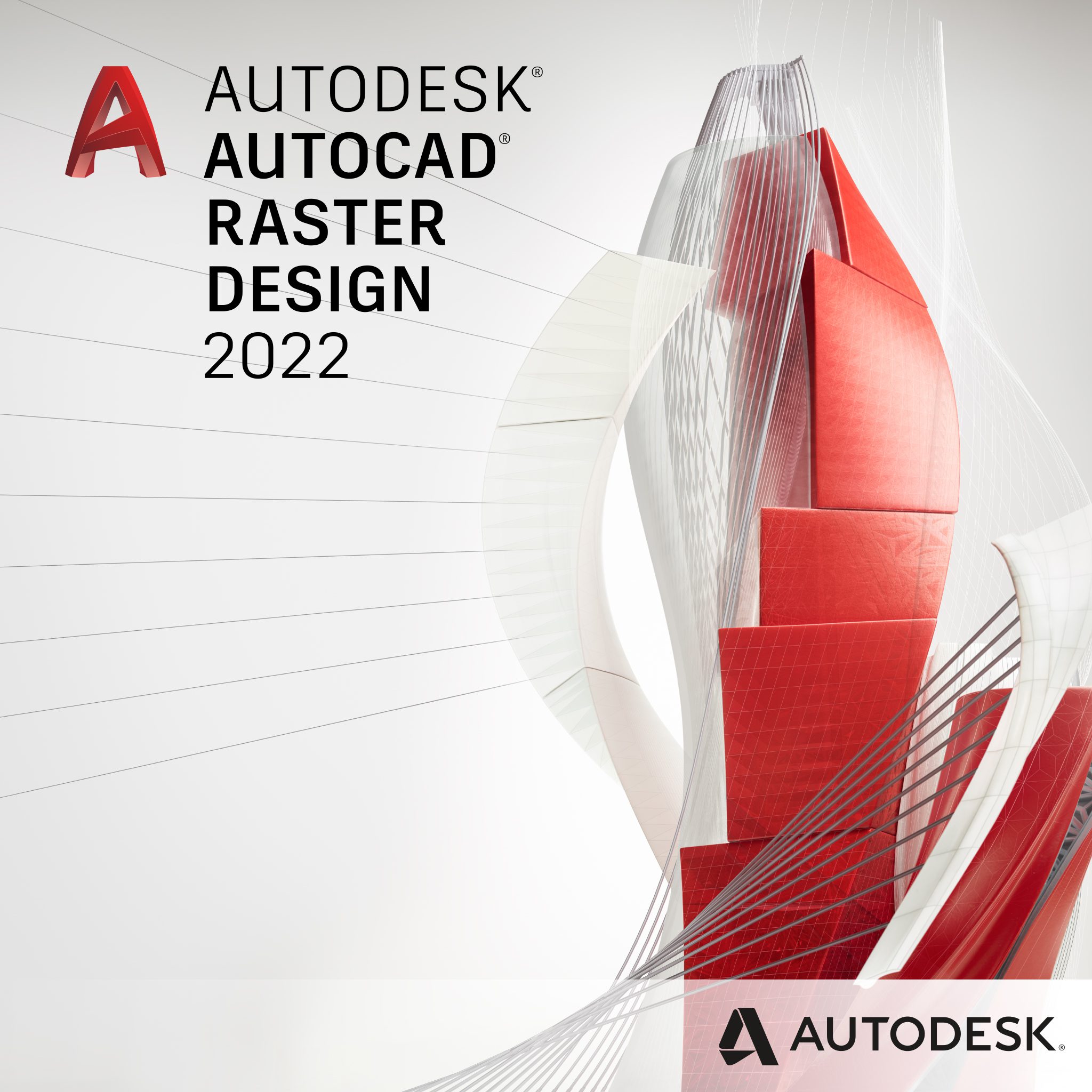 Autodesk AutoCAD Raster Design 2022: Powerful software for converting raster images into editable vector formats.