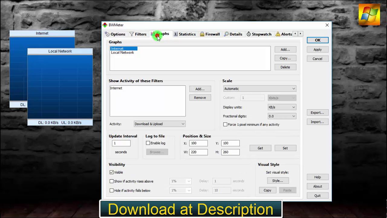 BWMeter Bandwidth Monitoring serial keys