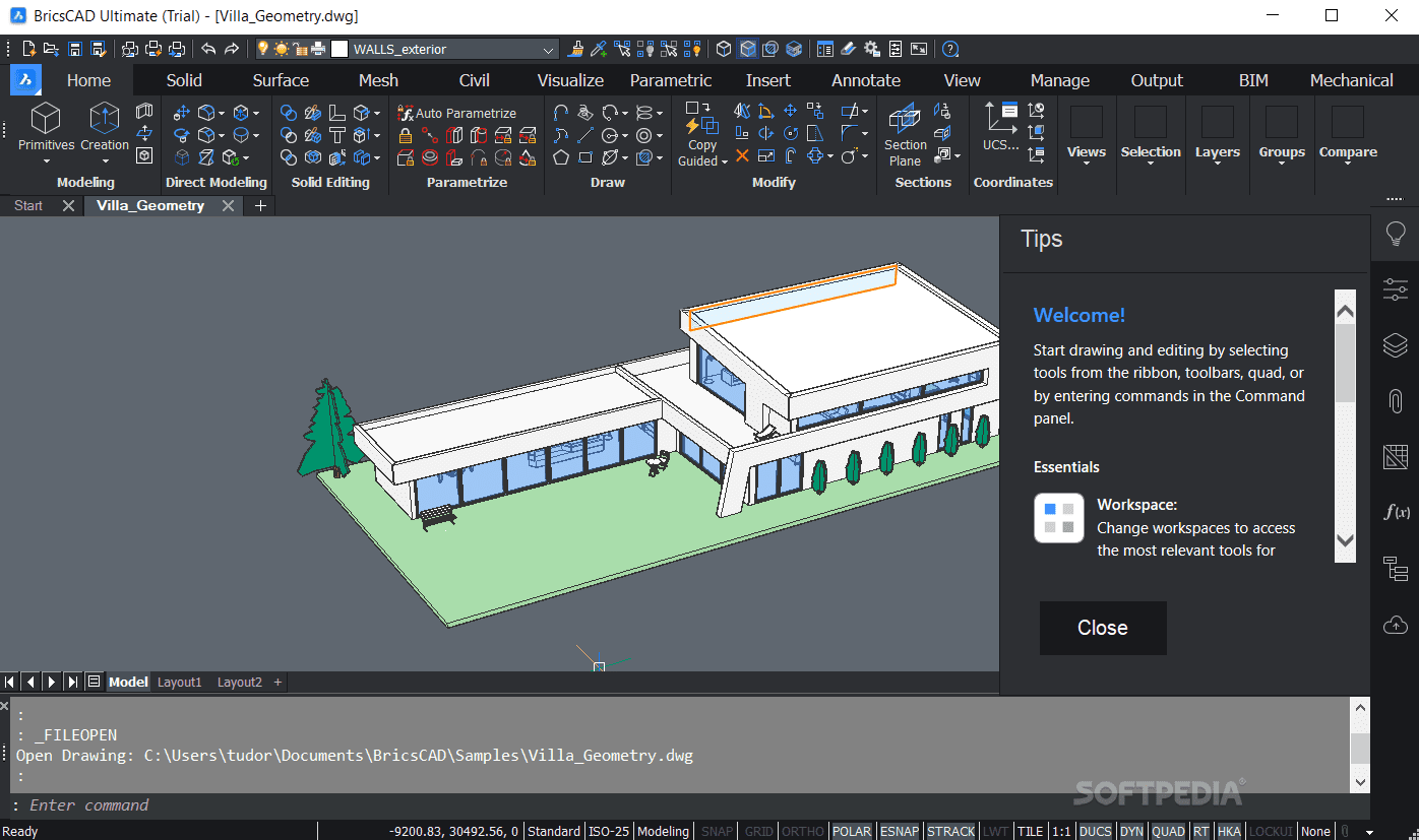 BricsCAD Ultimate and BricsCAD Platinum 2023 With keys and Crack