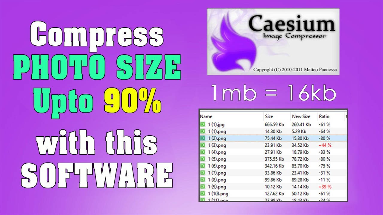 Caesium Image Compressor Software Full Version