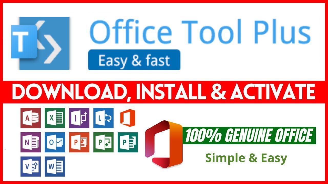 Microsoft Office Tool Plus Full Version