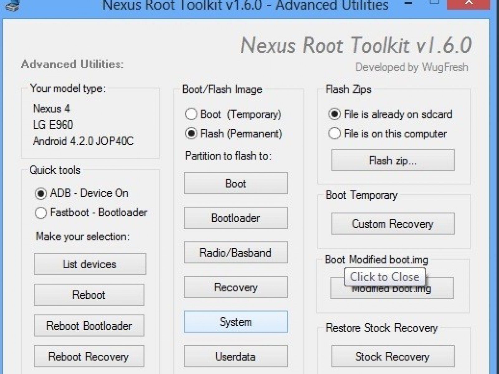 Nexus Root Toolkit with keys for windows