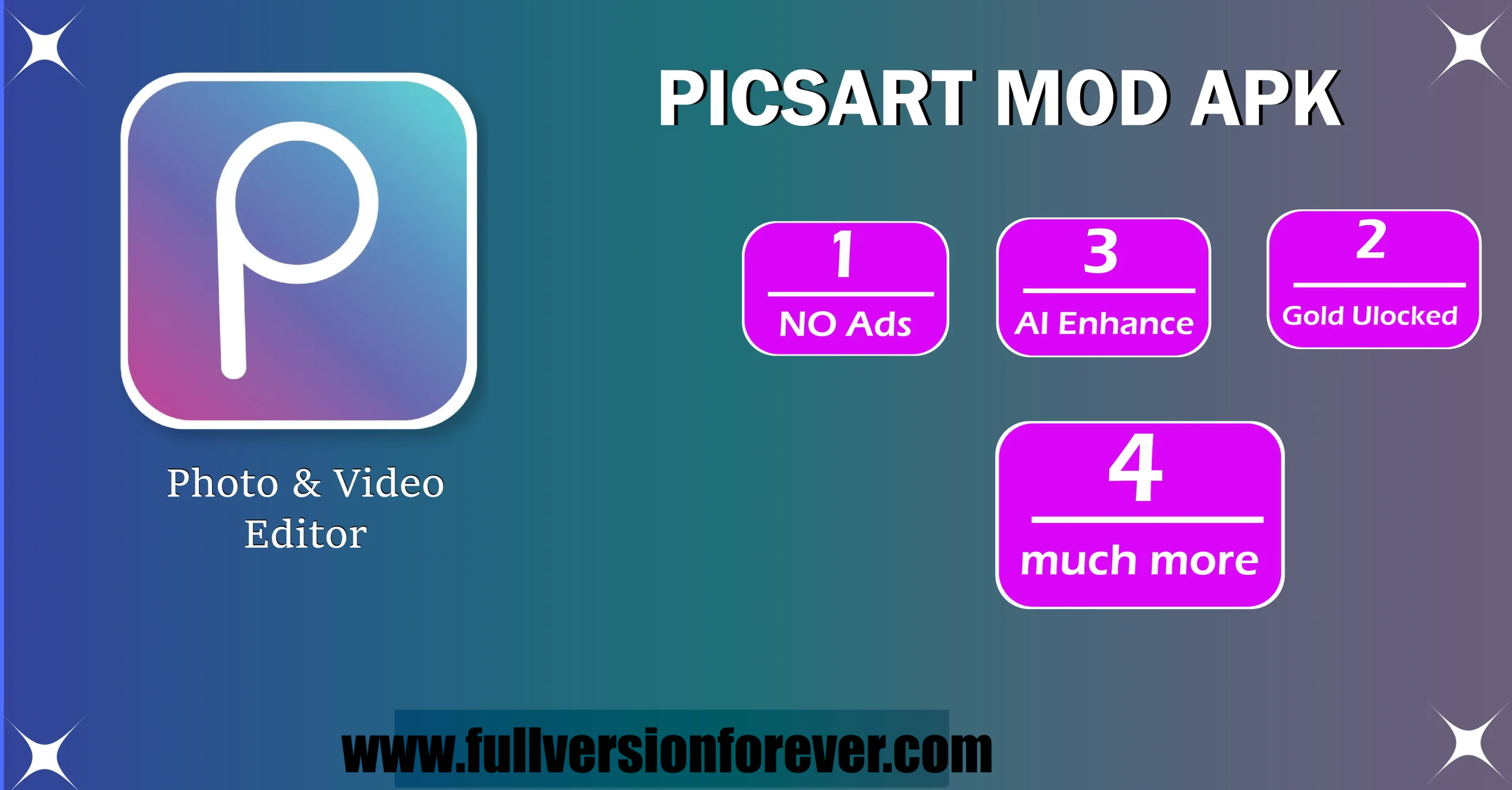 PicsArt Photo Editor Premium Free Downlload