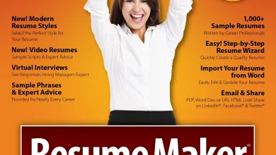 ResumeMaker Professional Deluxe For Windows v20.4.0.7014 Best Creative Resume Maker Software