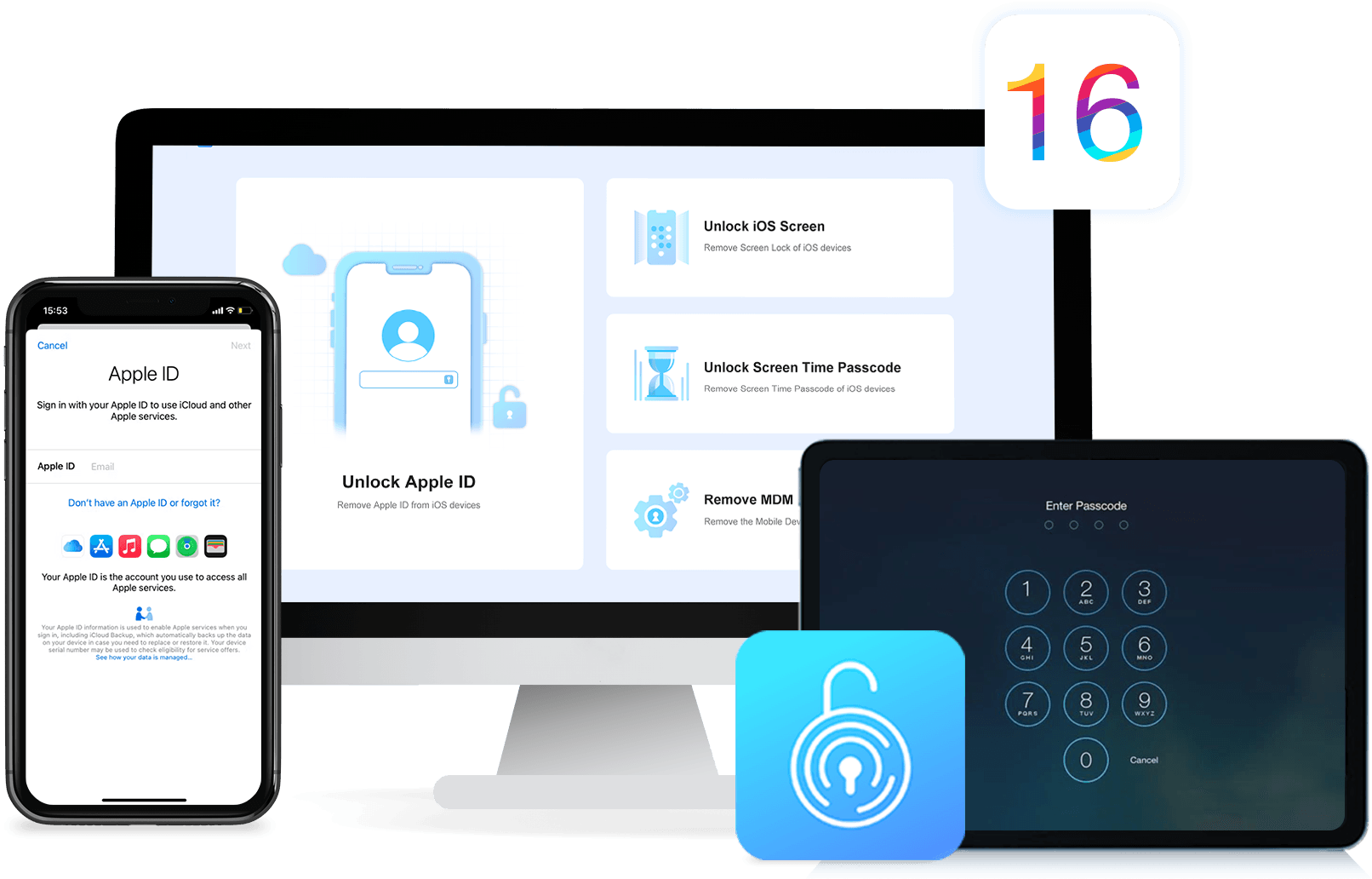 TunesKit iPhone Unlocker Crack Full Version For Windows
