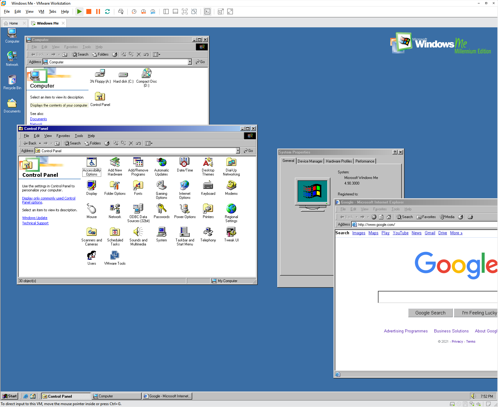 Windows ME Millennium ISO Full Version